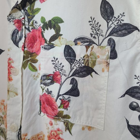 Pacsun Floral Button Down - Picture 5 of 13